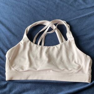 Women's pale pink Sports Bra